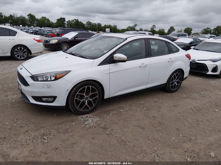 Vin: 1fadp3h29jl211109, lot: 45654643, ford focus sel 20182