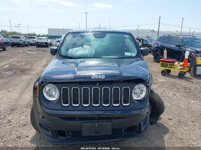 2015 JEEP RENEGADE SPORT UTILITY VEHICLE 2.4L I-4 VVT, 180HP
