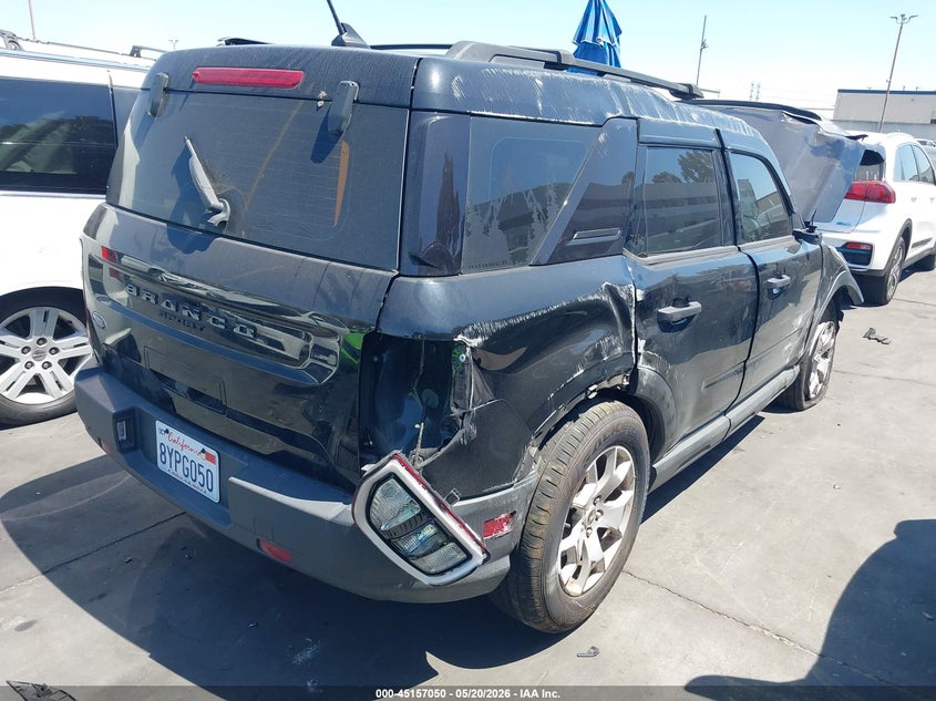 Vin: 3fmcr9a61mra92313, lot: 45654714, ford bronco sport 20214