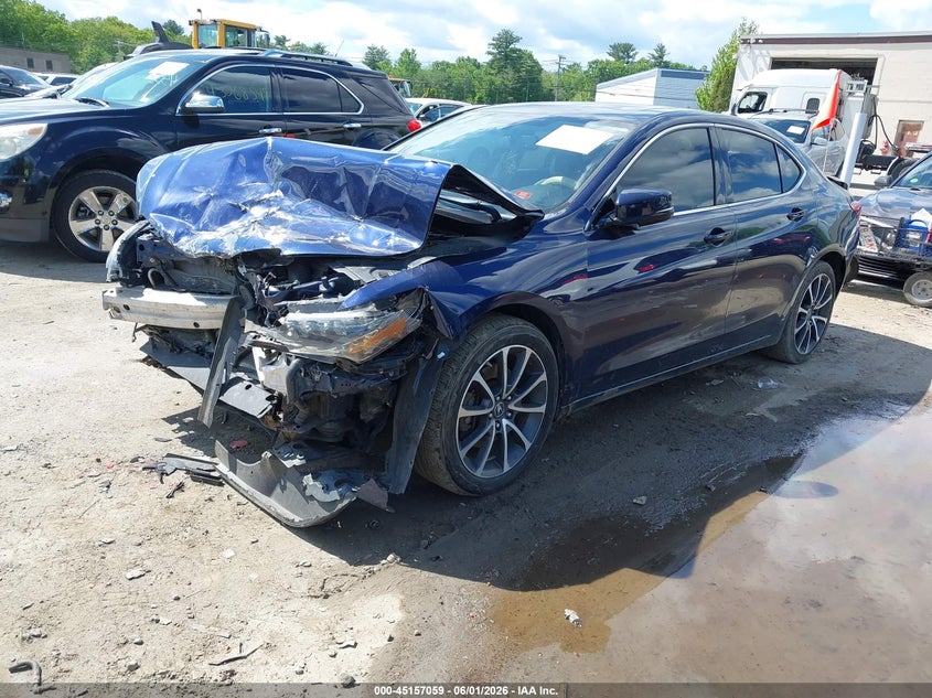 Vin: 19uub2f3xfa006708, lot: 45654723, acura tlx v6 20152