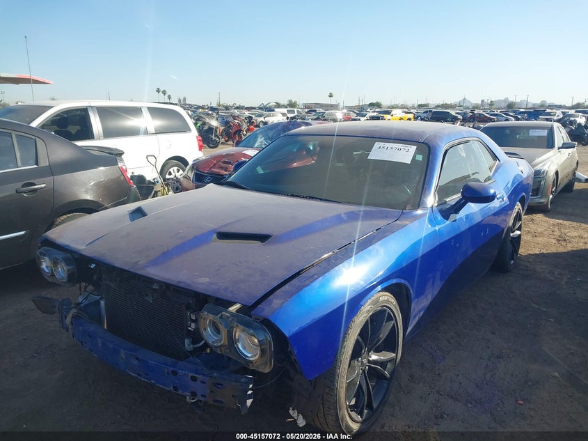 Vin: 2c3cdzag8jh282214, lot: 45654736, dodge challenger sxt plus 20182