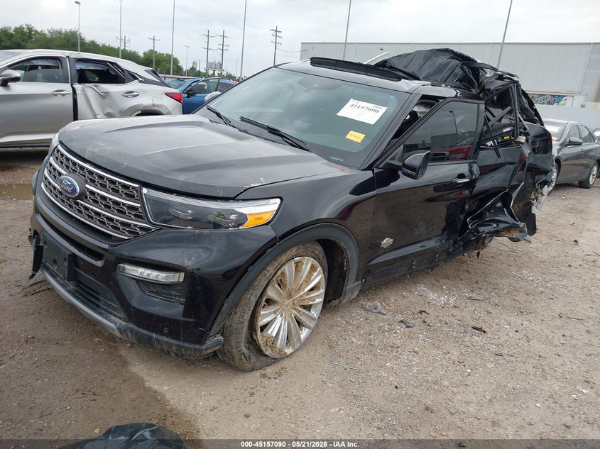 Vin: 1fm5k7lc3ngc51619, lot: 45654754, ford explorer king ranch 20222