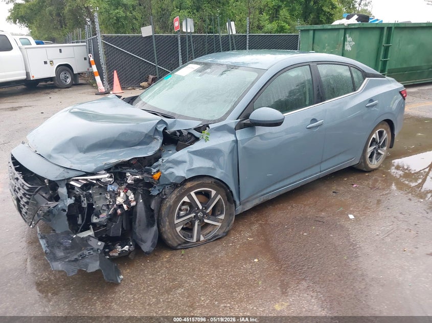 VIN 3N1AB8CVXSY252127 2025 NISSAN SENTRA SV