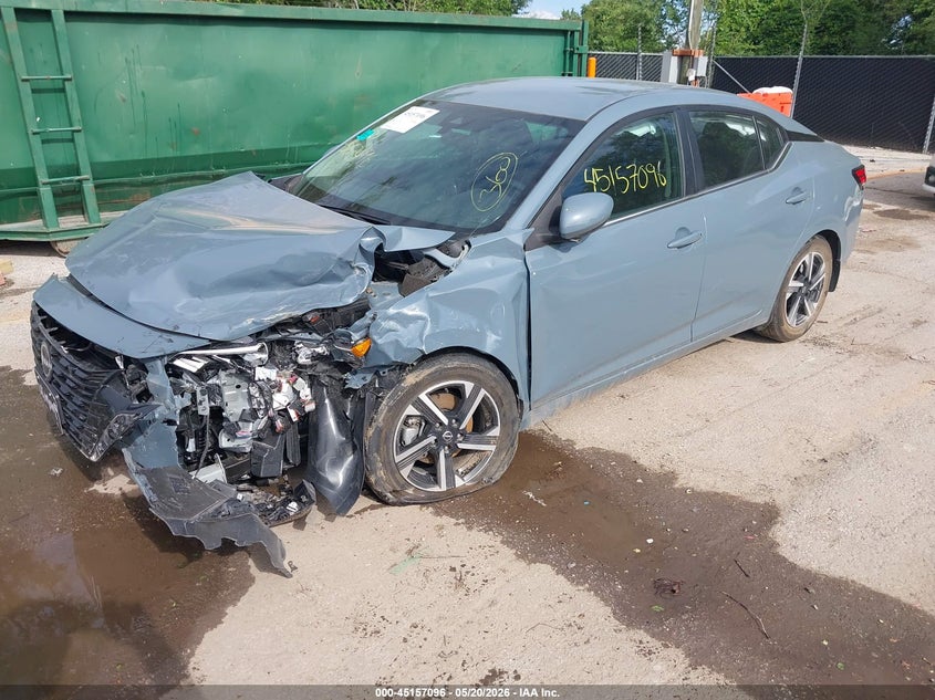 2025 Nissan Sentra Sv 3N1AB8CVXSY252127 photo 1