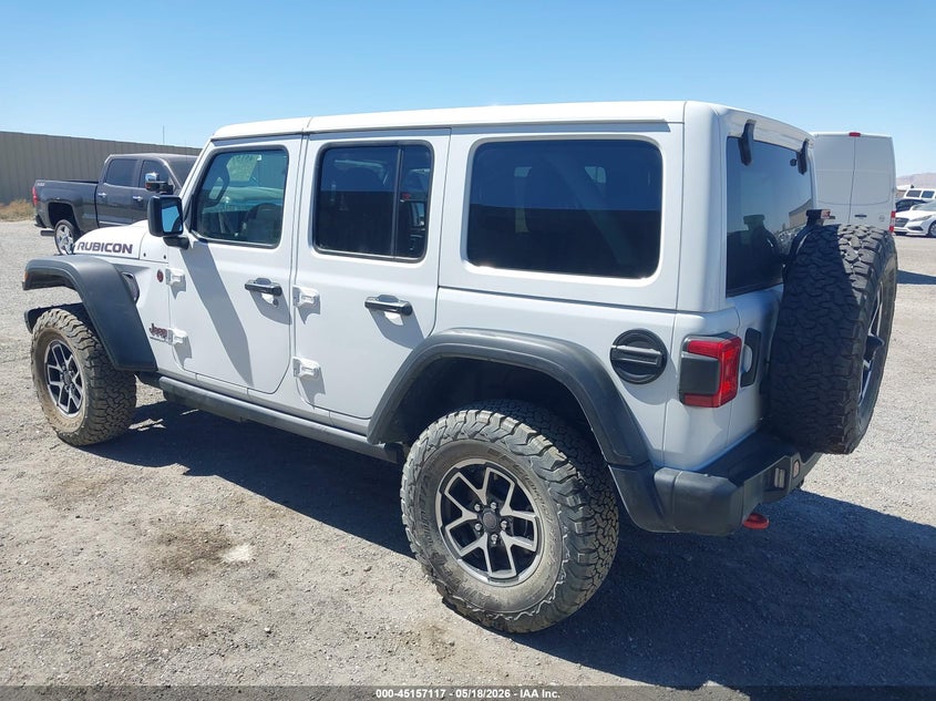 Vin: 1c4pjxfg5tw202875, lot: 45654781, jeep wrangler rubicon 4x4 20263