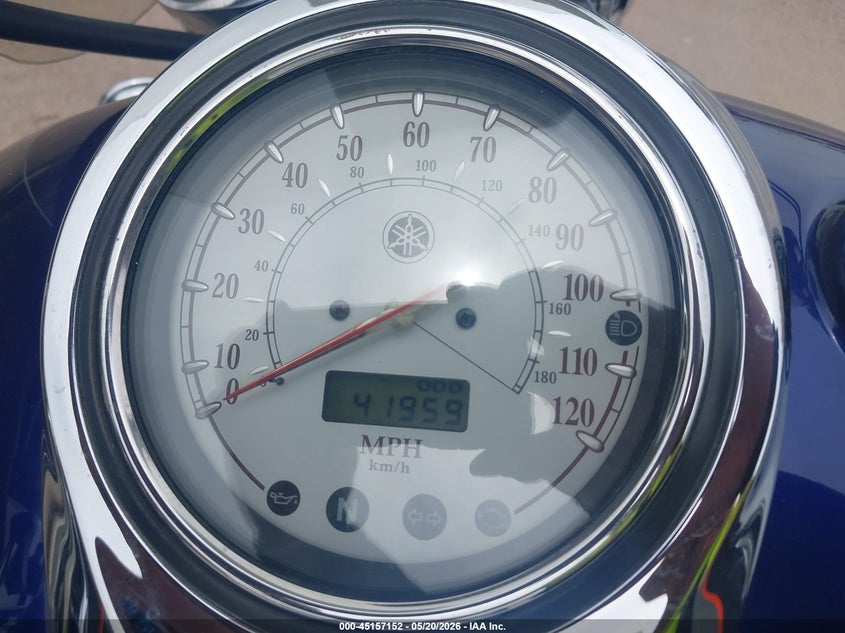 2009 Yamaha Xvs1100 A VIN: JYAVP11E39A114062 Lot: 45157152