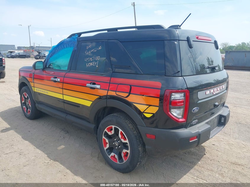 2025 FORD BRONCO SPORT auction photo 3