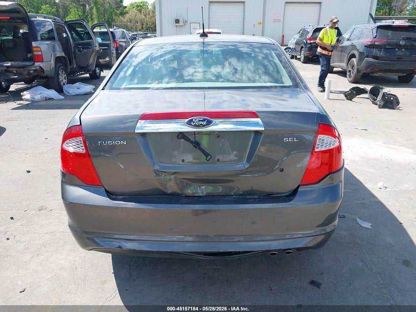 2012 Ford Fusion 2.5 Sel grey Lot 111045157184 Vin 3FAHP0JA3CR424742