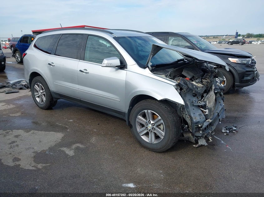 Vin: 1gnkrgkd8hj336645, lot: 45654866, chevrolet traverse 1lt 2017 img_1