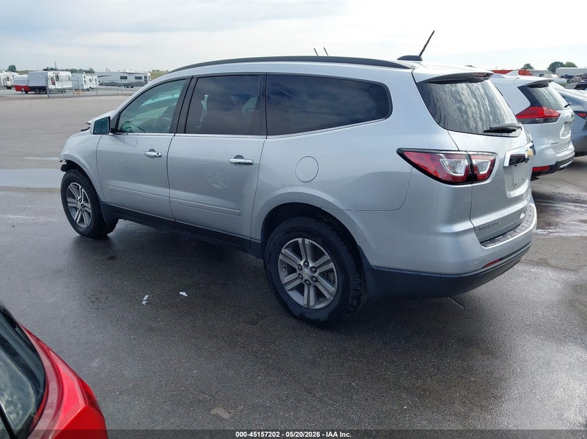 Vin: 1gnkrgkd8hj336645, lot: 45654866, chevrolet traverse 1lt 20173