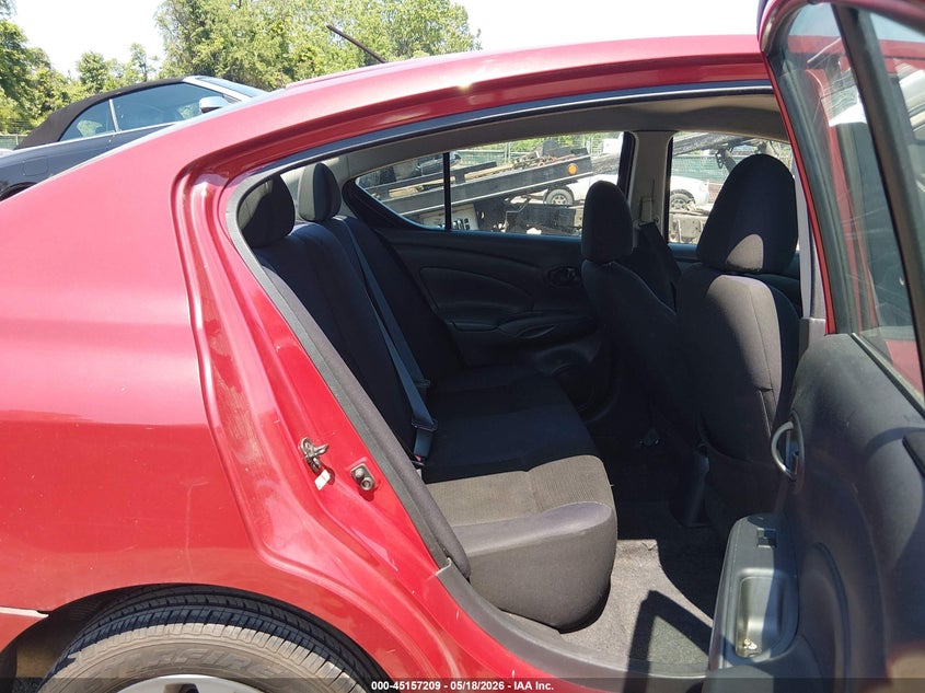 2012 Nissan Versa 1.6 1.6 Sv Red Lot 111045157209 Vin 3N1CN7AP5CL882747
