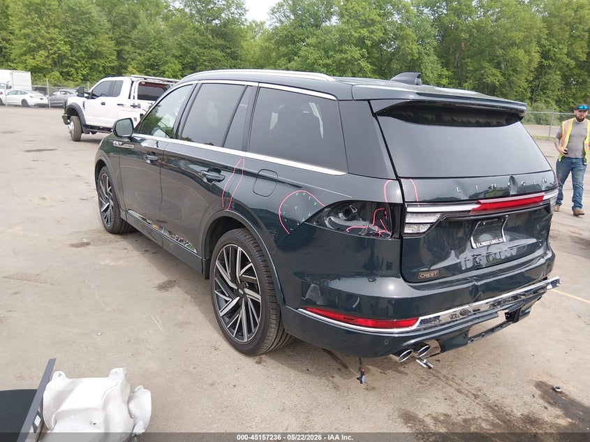 Vin: 5lm5j9xc0sgl01247, lot: 45654902, lincoln aviator black label 20253