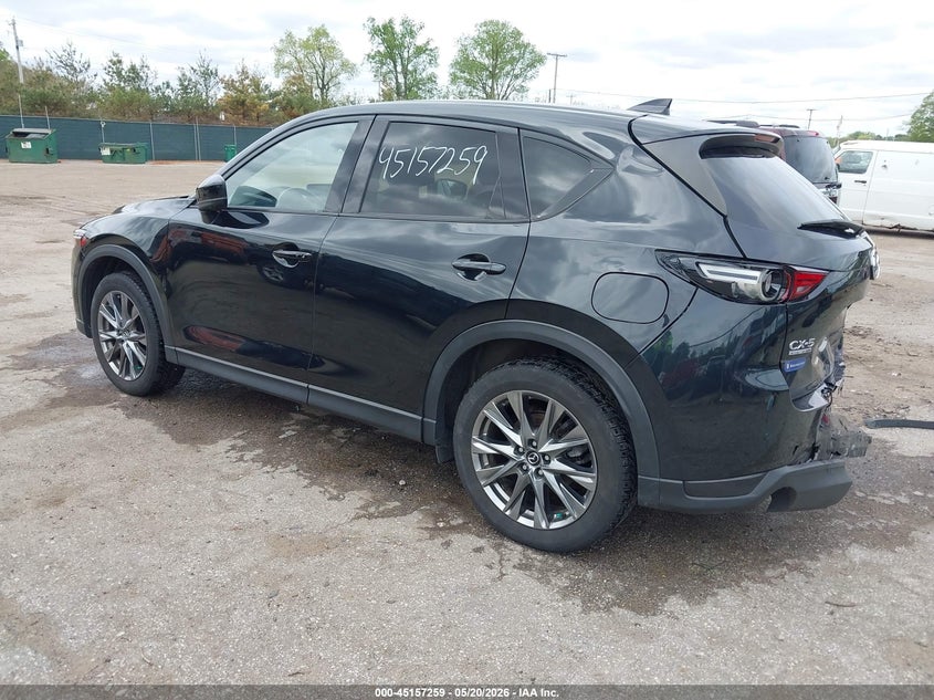 Vin: jm3kfbey0m0443179, lot: 45654923, mazda cx-5 signature 20213