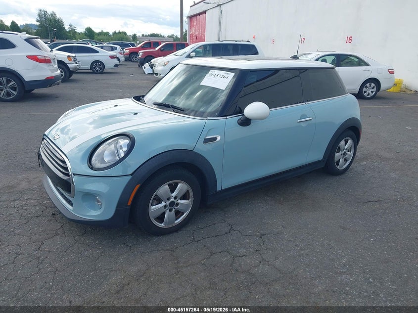 Vin: wmwxp5c56j2g63190, lot: 45654928, mini hardtop cooper/oxford edition 20182