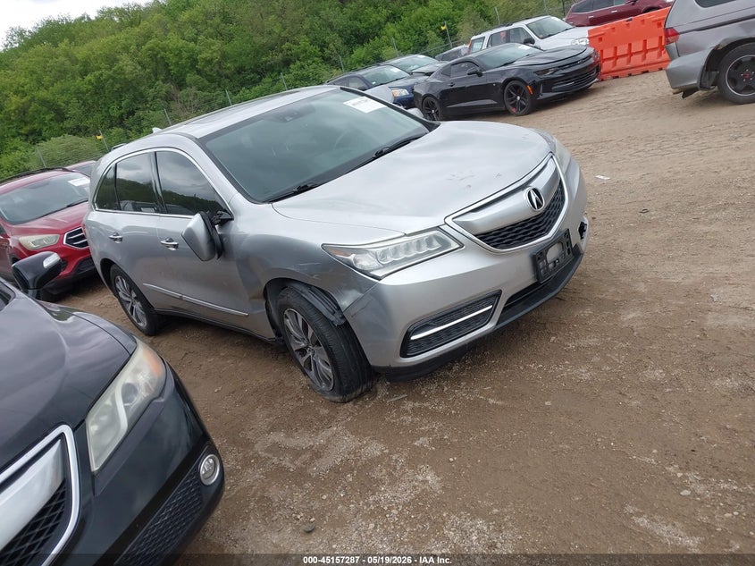 2015 ACURA MDX TECHNOLOGY PACKAGE