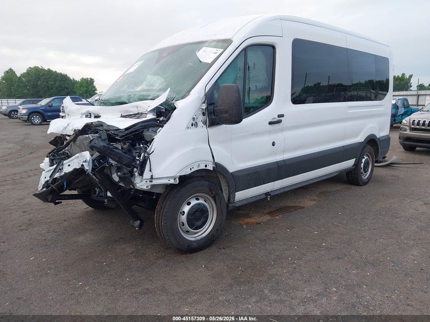 2025 FORD TRANSIT-350 PASSENGER VAN auction photo 2