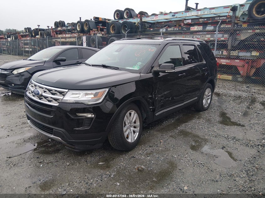 Vin: 1fm5k8d87jgb82797, lot: 45655032, ford explorer xlt 20182