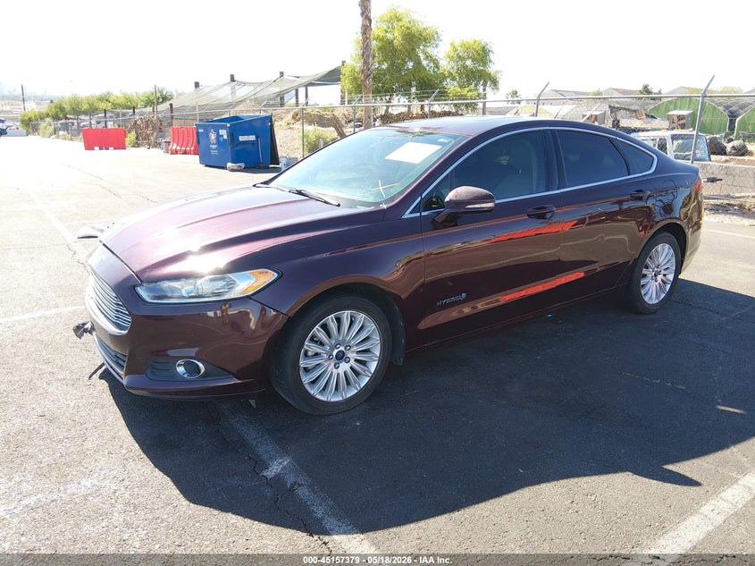 3FA6P0LU3DR196631 2013 Ford Fusion Hybrid Se photo 1