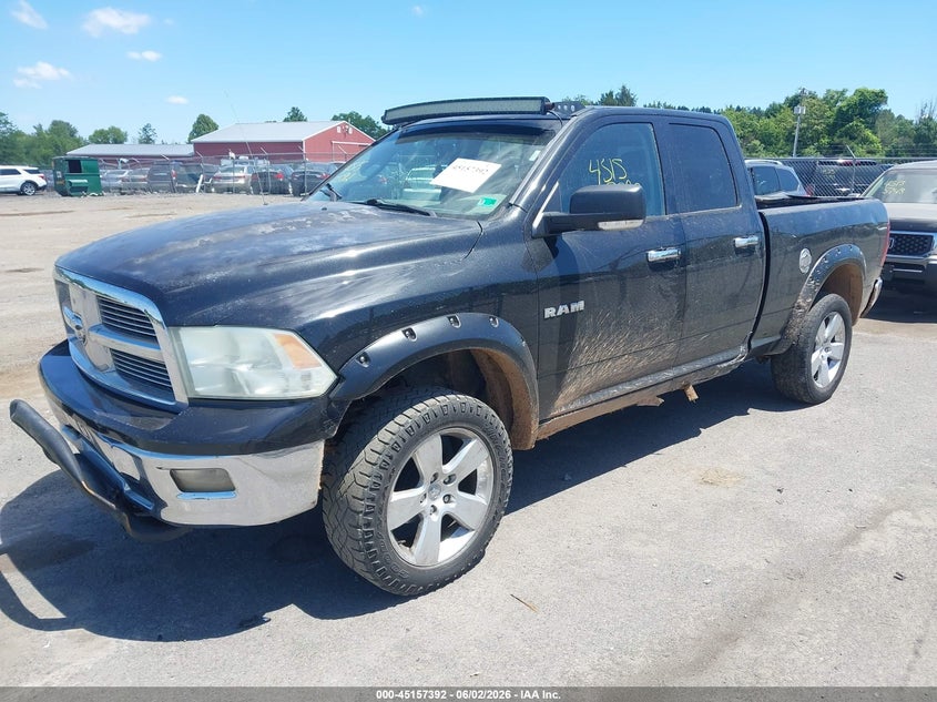 Vin: 1d7rv1gt3as133605, lot: 45655057, dodge ram 1500 slt/sport/trx 20102