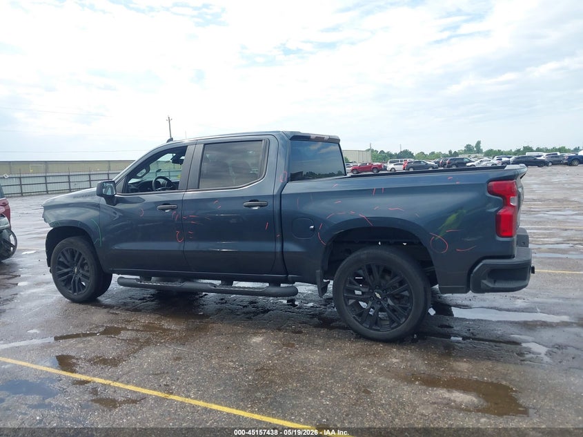 VIN 3GCPWBEK3LG258435 2020 CHEVROLET SILVERADO 1500 2WD  SHORT BED CUSTOM