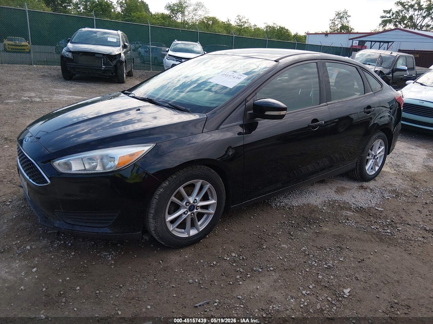 Vin: 1fadp3f24gl404215, lot: 45655103, ford focus se 20162