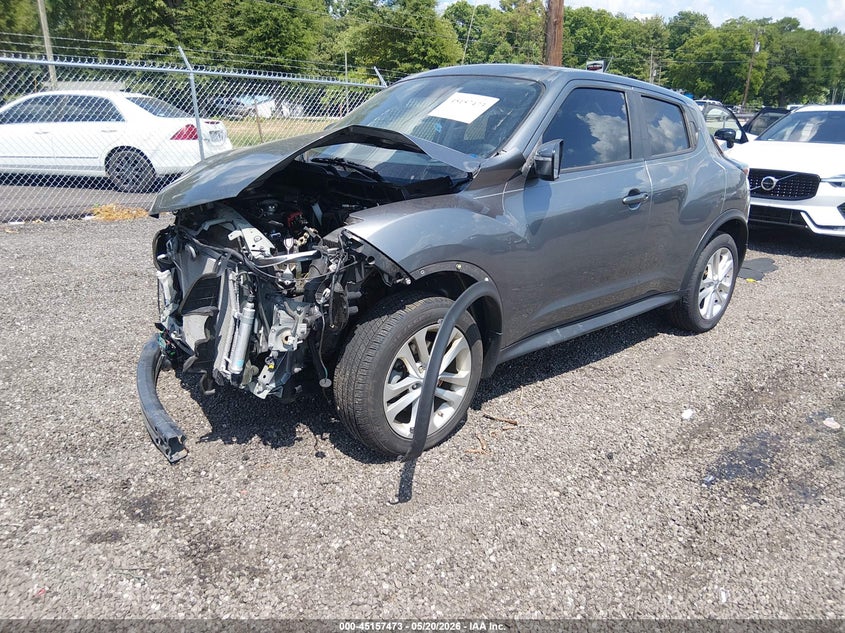 Vin: jn8af5mrxgt601776, lot: 45655137, nissan juke sv 20162