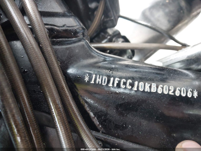 2019 Harley-Davidson Flhtcu VIN: 1HD1FCC10KB602606 Lot: 45157506