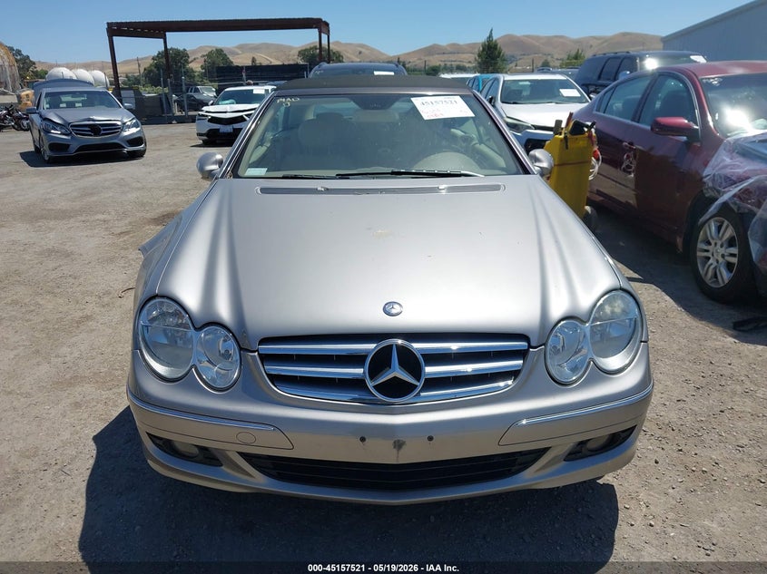 2008 Mercedes-Benz Clk 350 VIN: WDBTK56F48F254186 Lot: 45157521
