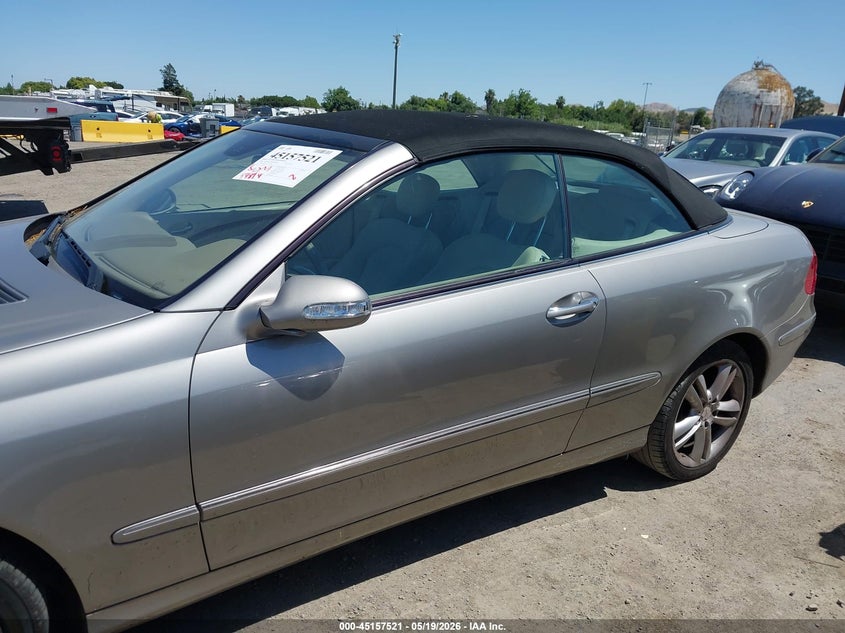 2008 Mercedes-Benz Clk 350 VIN: WDBTK56F48F254186 Lot: 45157521