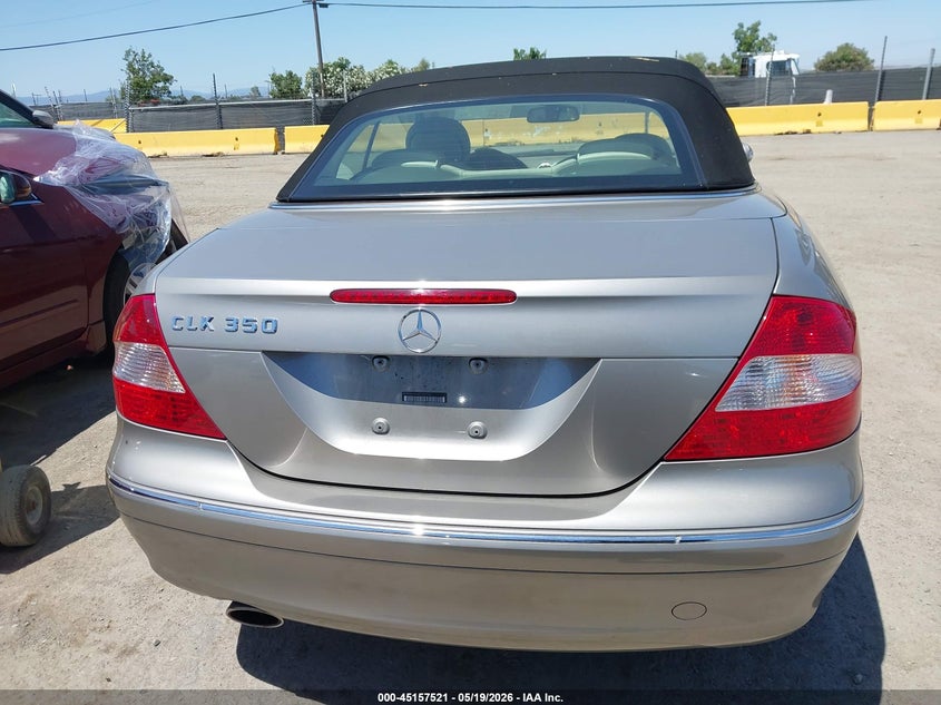 2008 Mercedes-Benz Clk 350 VIN: WDBTK56F48F254186 Lot: 45157521