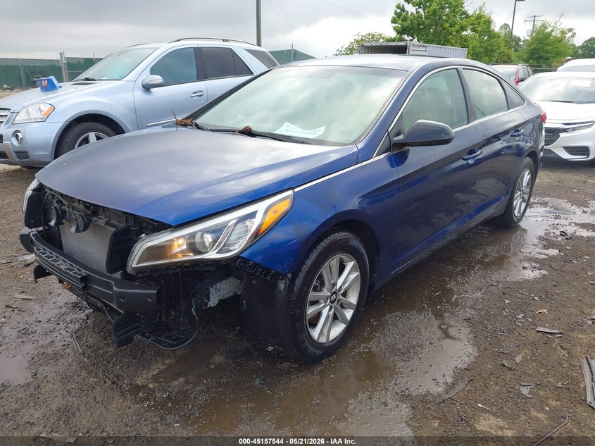2017 Hyundai Sonata Se 5NPE24AF3HH459273 photo 1