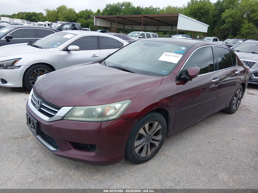 2014 Honda Accord Lx 1HGCR2F38EA301733 photo 1