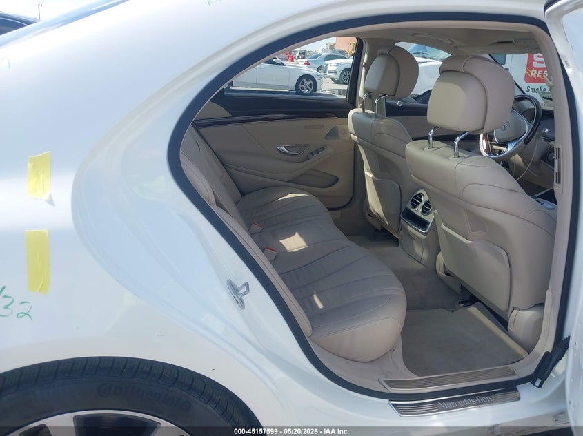 2016 Mercedes-Benz S 550 VIN: WDDUG8CB4GA219675 Lot: 45157599