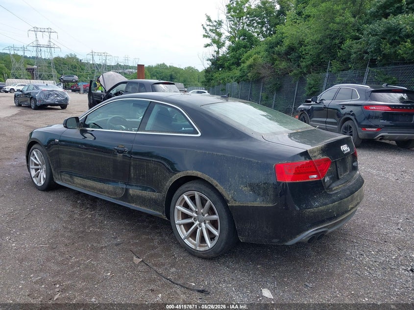 Vin: wausfafr0fa013608, lot: 45655335, audi a5 premium plus 20153