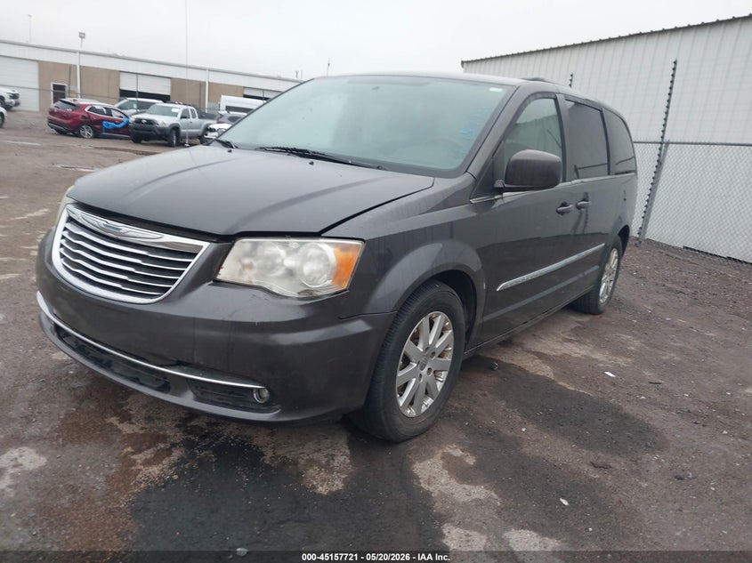 Vin: 2c4rc1bg6fr510463, lot: 45655384, chrysler town & country touring 20152