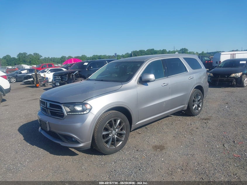 Vin: 1c4rdjdg8hc848002, lot: 45655394, dodge durango gt awd 20172