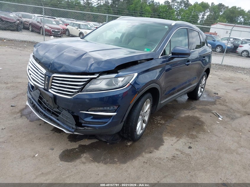 Vin: 5lmcj2d99hul35317, lot: 45655455, lincoln mkc select 20172