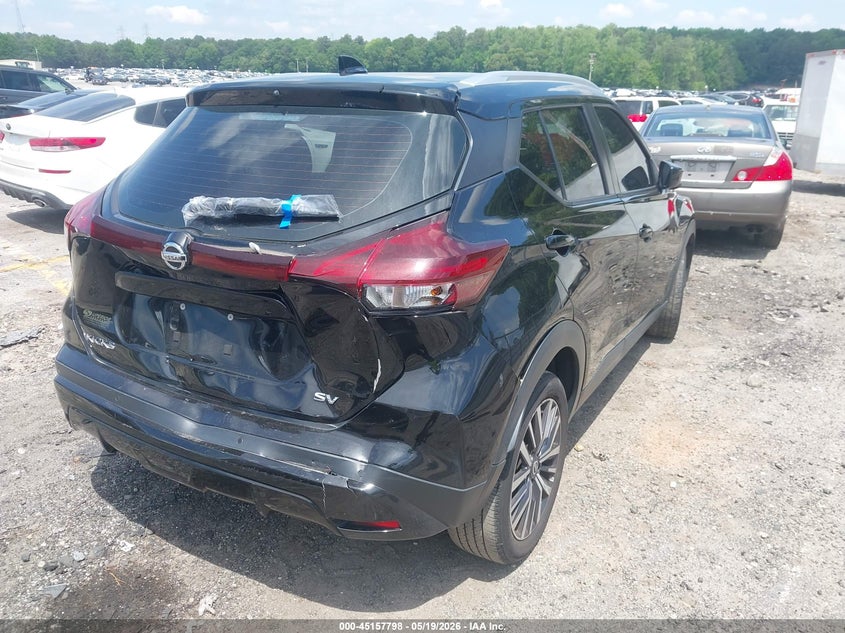VIN 3N1CP5CV4ML466247 2021 NISSAN KICKS SV XTRONIC CVT