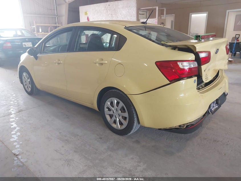 Vin: knadm4a39g6547035, lot: 45655520, kia rio lx 20163