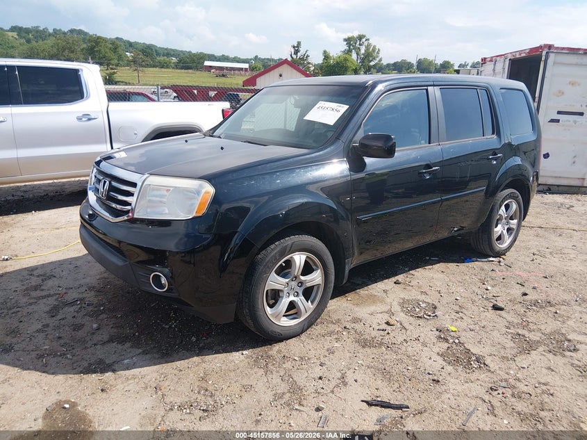 Vin: 5fnyf3h53eb008198, lot: 45655521, honda pilot ex-l 20142