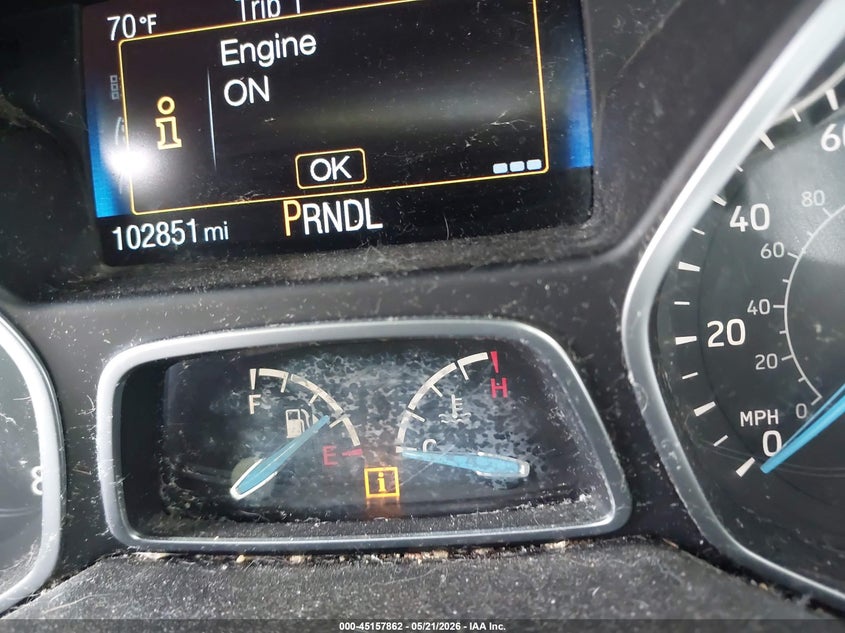 2015 FORD FOCUS SEDAN 2.0L I-4 DI, DOHC, VVT, 159HP
