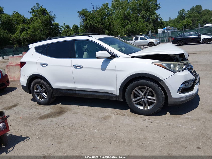 VIN 5NMZUDLB8HH019276 2017 HYUNDAI SANTA FE SPORT 2.4L