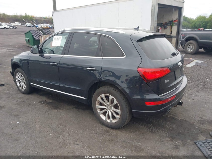 Vin: wa1c2afpxha044878, lot: 45655586, audi q5 2.0t premium 20173