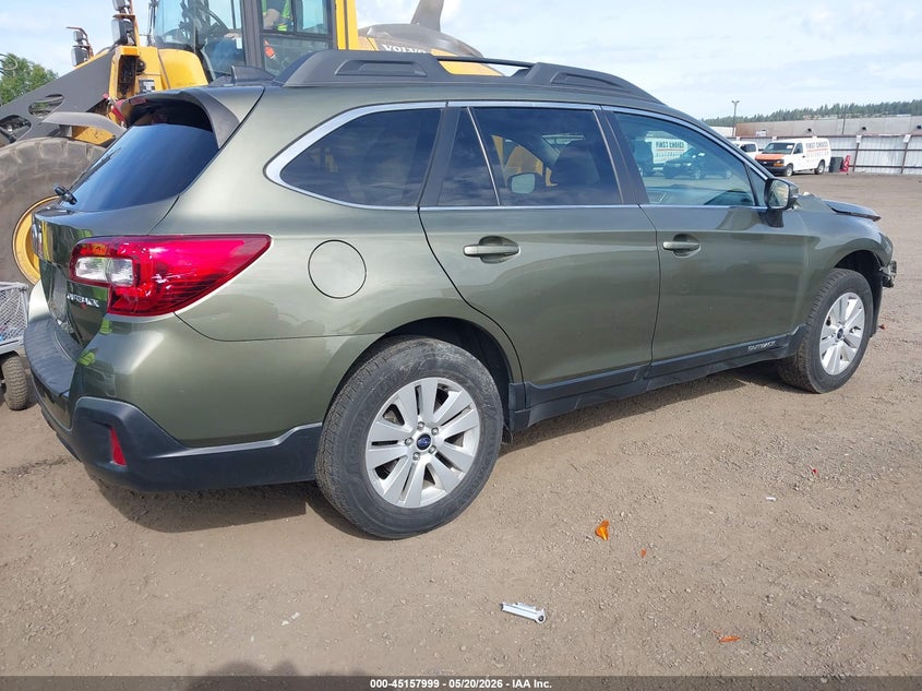 Vin: 4s4bsafc4k3302771, lot: 45655663, subaru outback 2.5i premium 20194