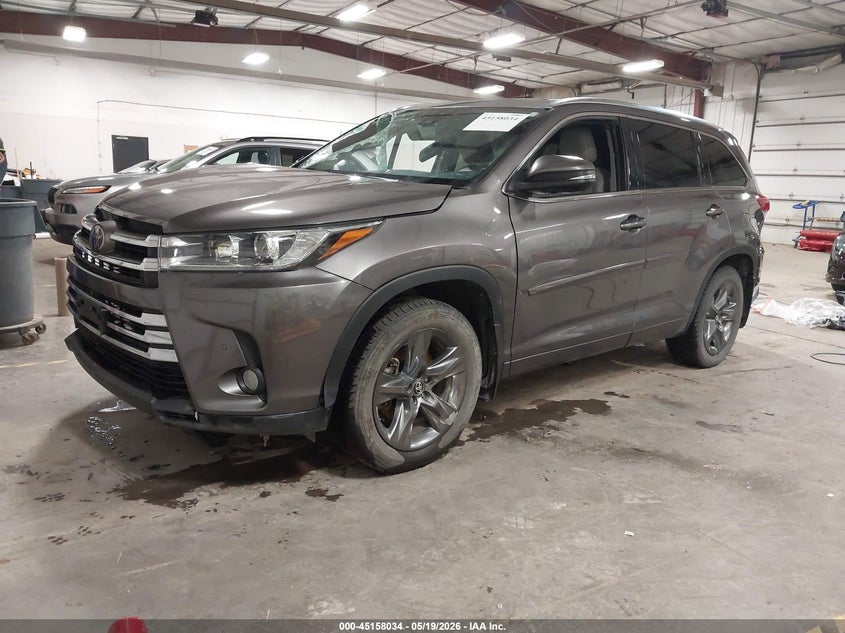 Vin: 5tddzrfh8hs411907, lot: 45655698, toyota highlander limited platinum 20172