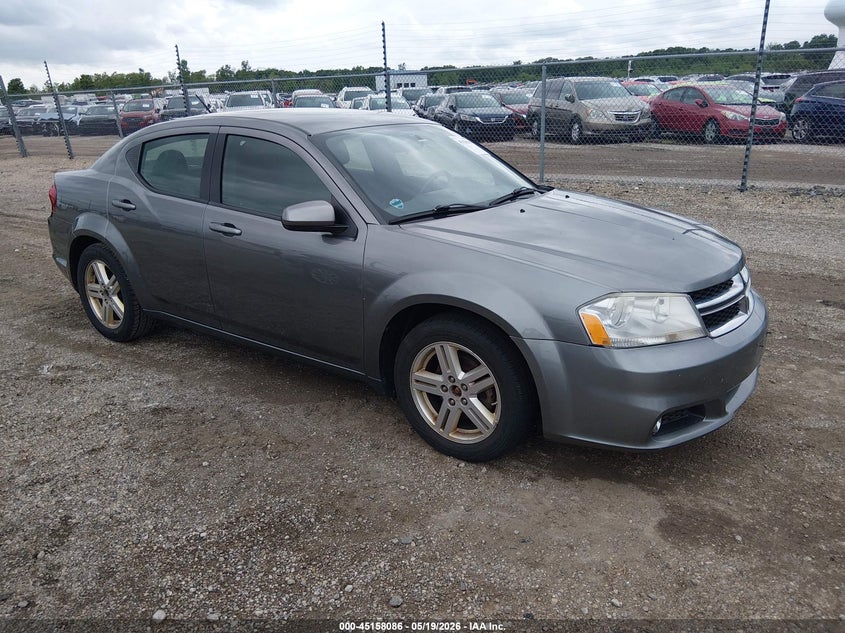 DODGE AVENGER 2013. Lot# 45158086. VIN 1C3CDZCB3DN594194. Photo 1