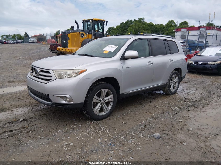 Vin: 5tddk3eh5cs170478, lot: 45655752, toyota highlander limited v6 20122