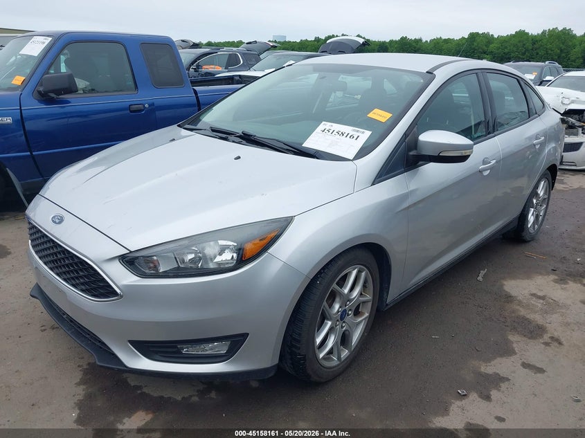 Vin: 1fadp3f23fl247579, lot: 45655825, ford focus se 20152