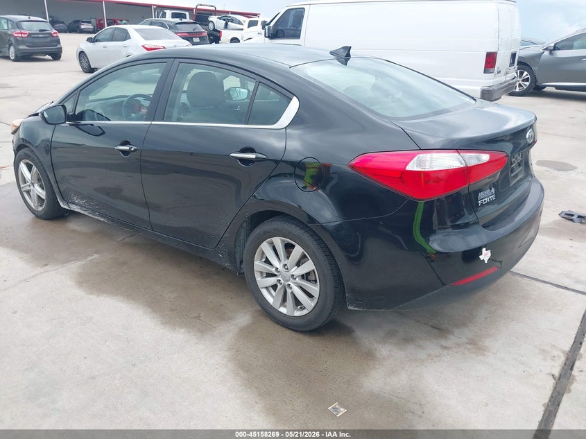 Vin: knafx4a82e5056434, lot: 45655933, kia forte ex 20143