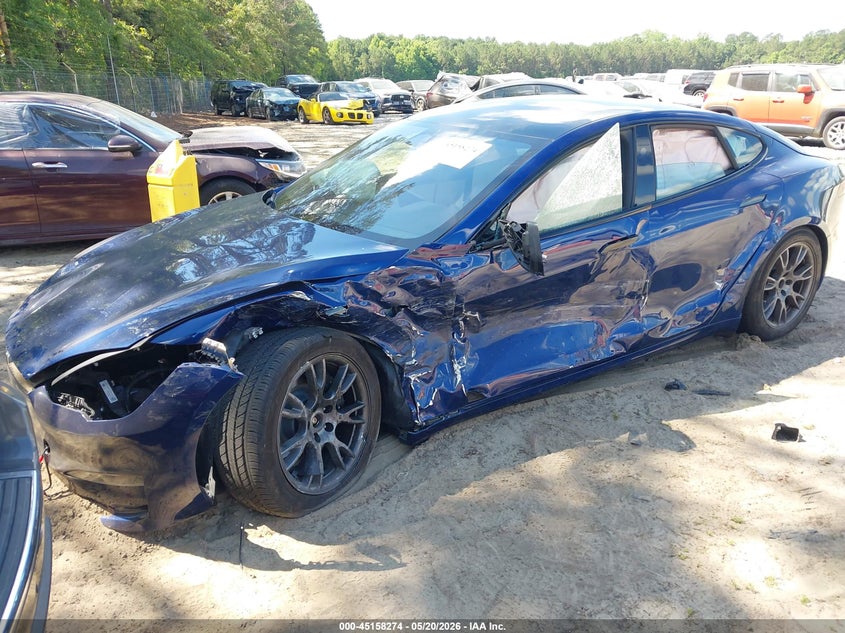 Vin: 5yjsa1e52rf537273, lot: 45655938, tesla model s long range 20242